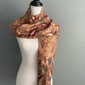 Beautiful soft scarf or wrap in muted fall colors